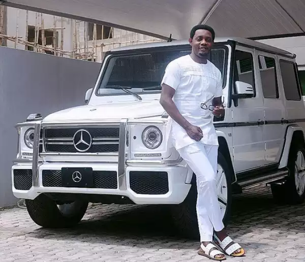 Comedian AY Buys Brand New G Wagon As Birthday Gift To Himself [See Photos]